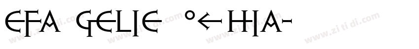 evangelie sophia字体转换